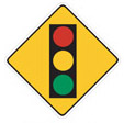 Signal Ahead - means traffic signal ahead